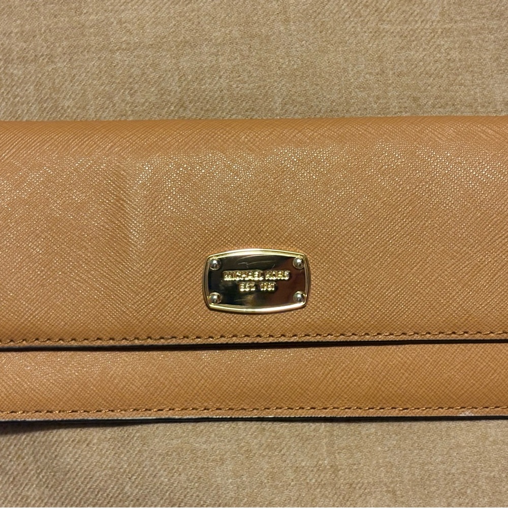 Michael Kors Brown Leather Wallet